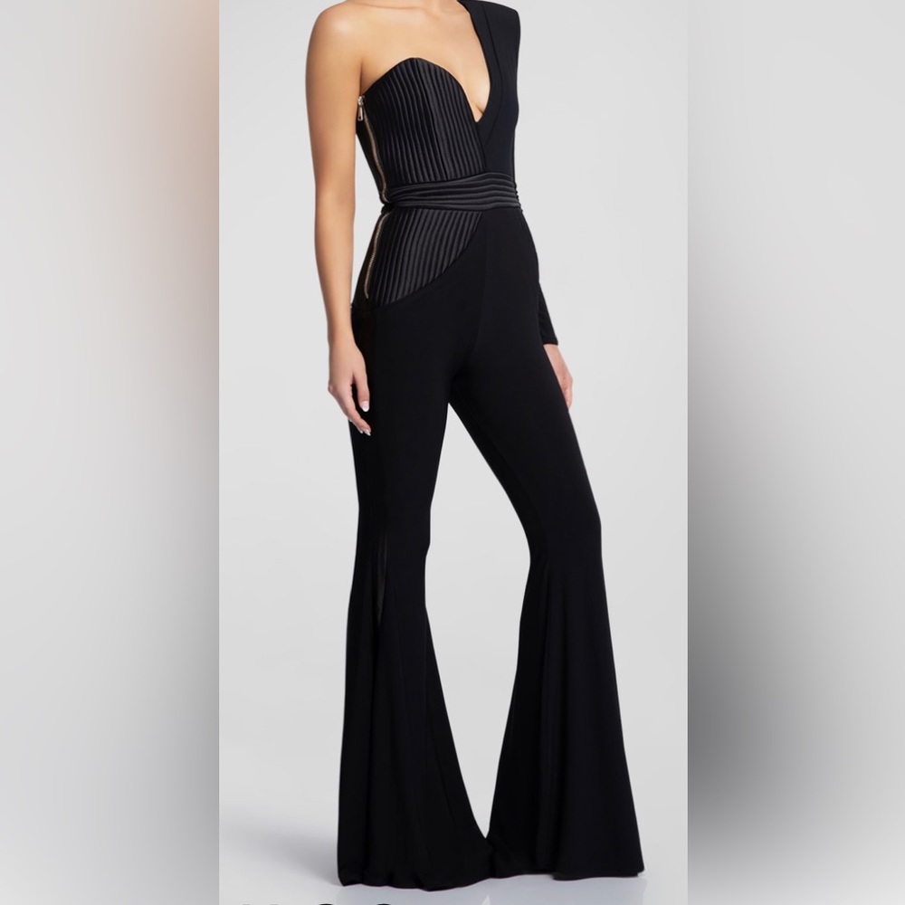 Zhivago one shoulder jumpsuit